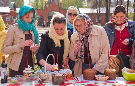 Monastery eatables sanctification city