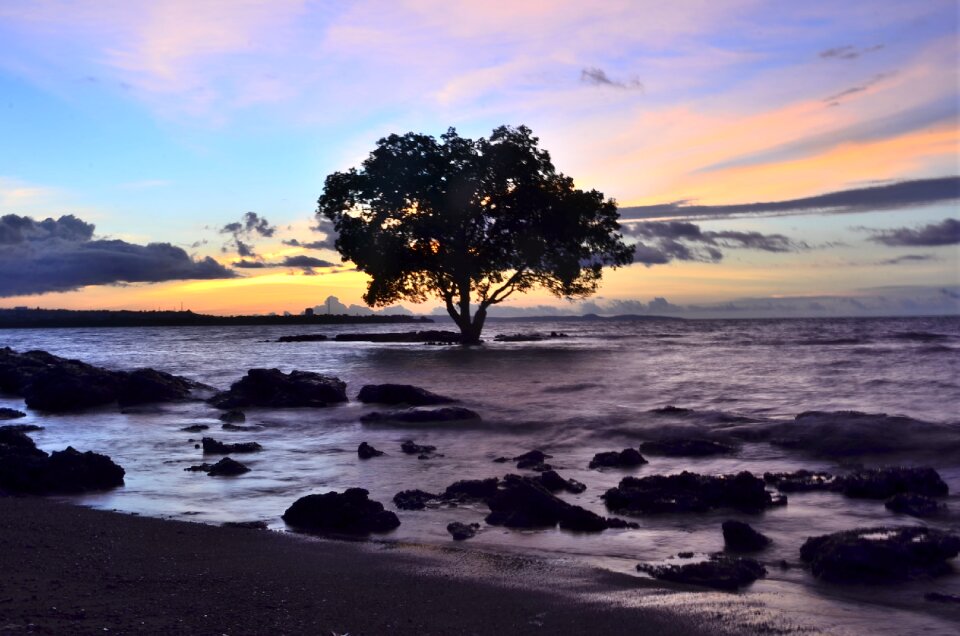 Sun seascape nature