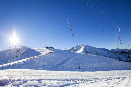 Andorra skiing landscape photo
