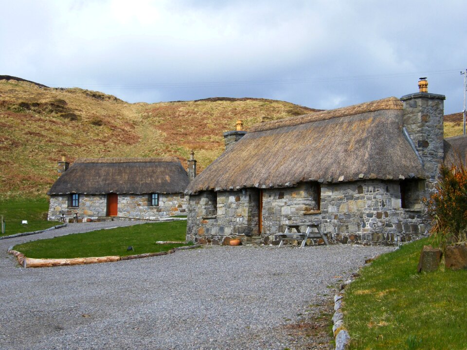 Isle of skye thatched cottages