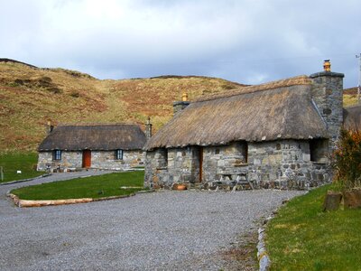 Isle of skye thatched cottages