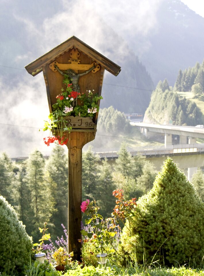 Wood tyrol brenner autobahn