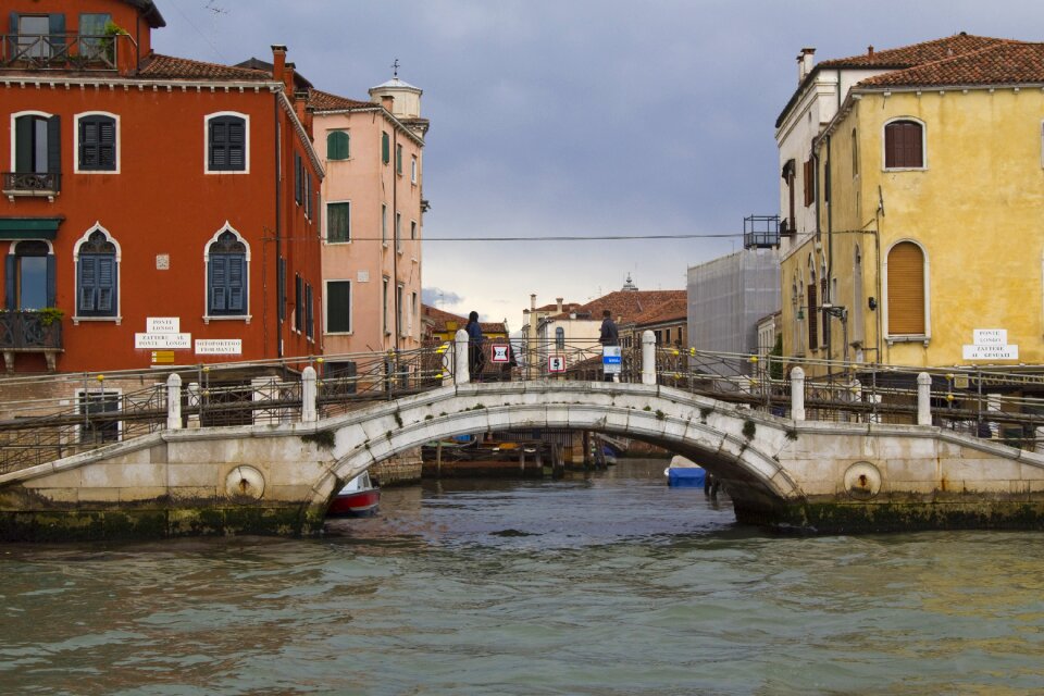 Italy bridge channel