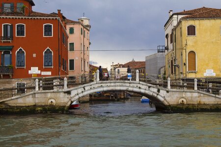 Italy bridge channel