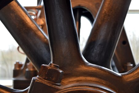 Close up industry underground