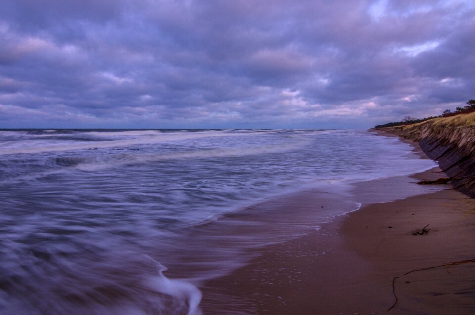 The baltic sea holiday sandy beach