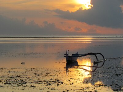 Sunrise fisheries beach