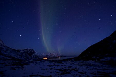Northern lights norway aurora polaris photo