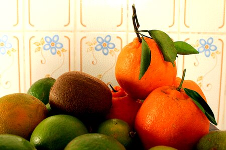 Food vitamin citrus fruits