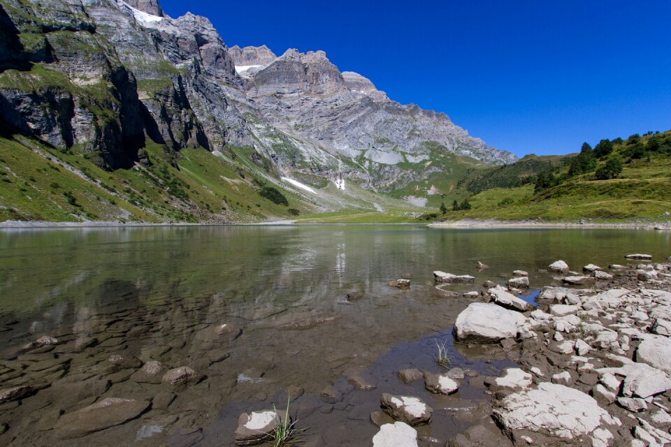 Switzerland mountains bergsee