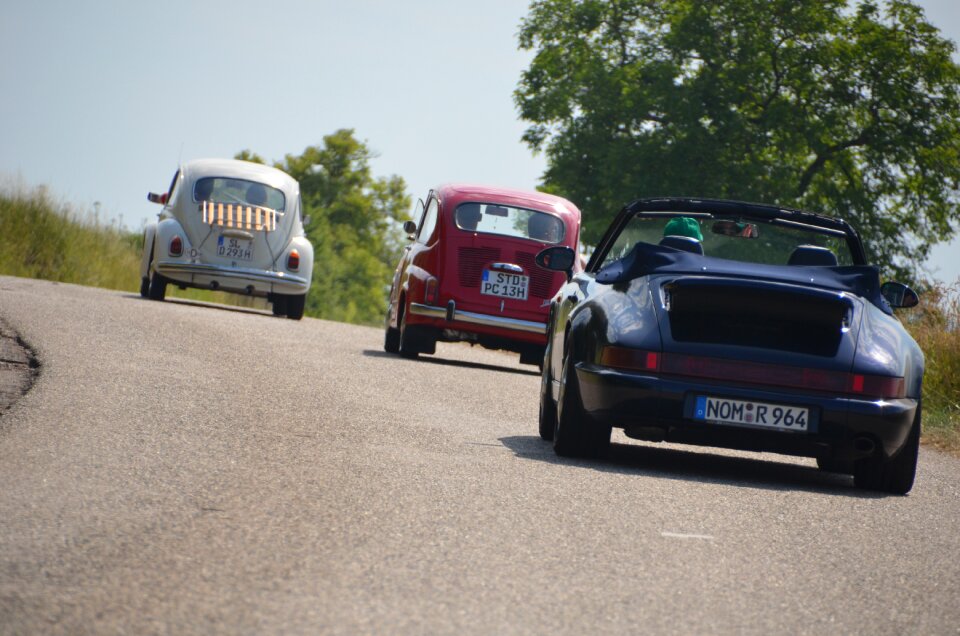 Classic porsche 964 fiat 600