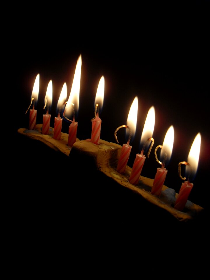 Lights religion candlestick