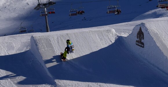 Rider snow winter photo