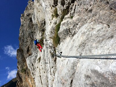 Nature hollental climbing