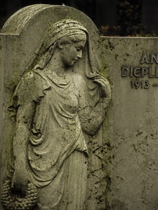 Grave tombstone death photo