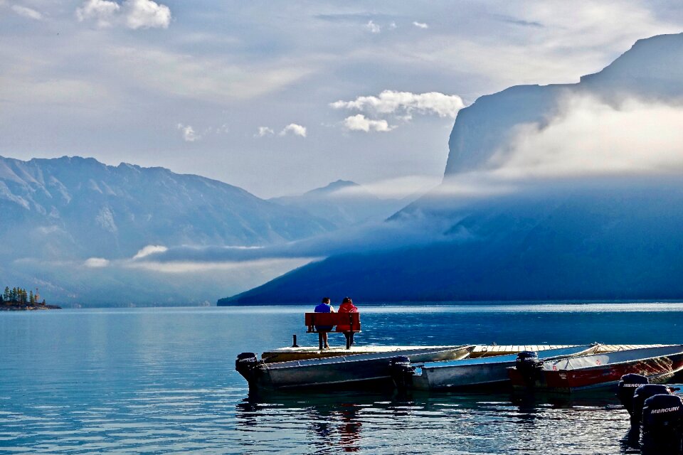 Scenic peaceful scenery
