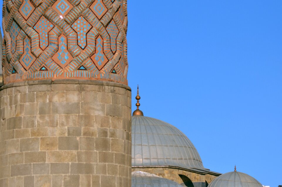 Mosque turkey blue