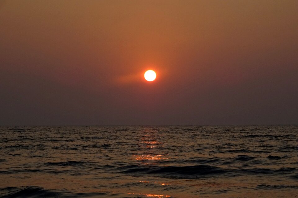 Sea arabian sea sundown