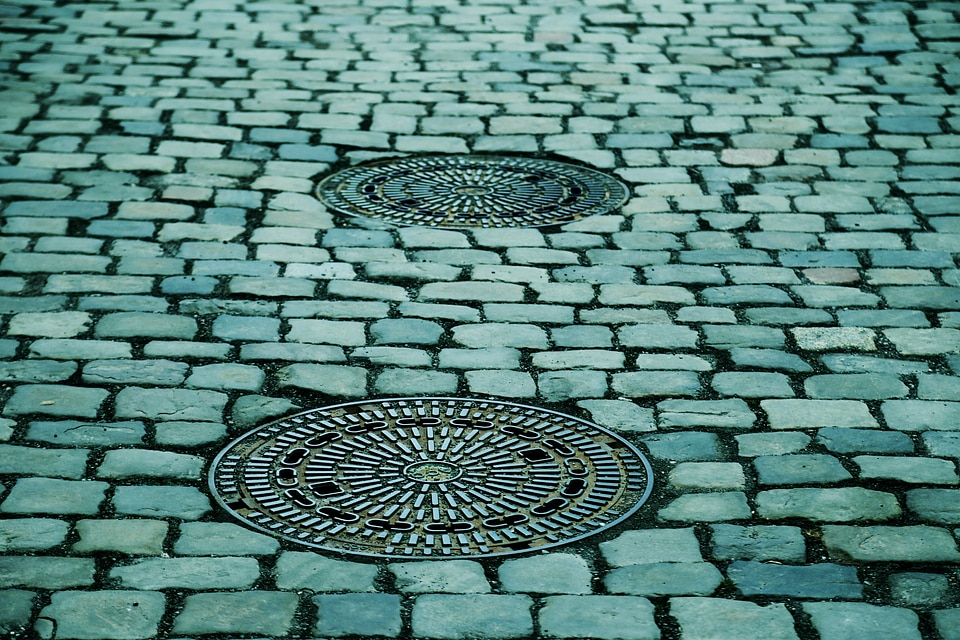 Away paving stones pattern