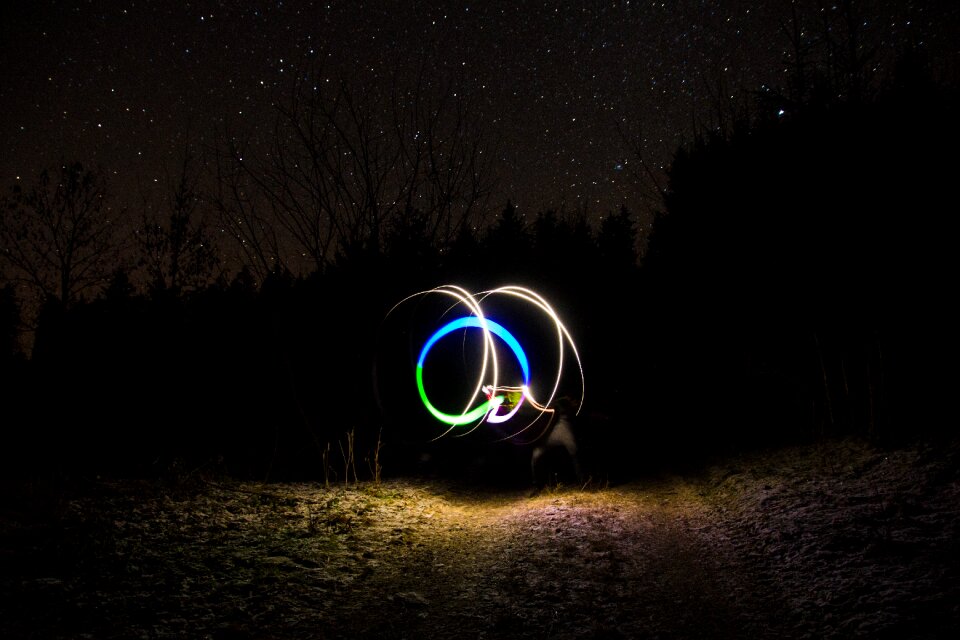 Night nature color