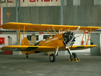 Airshow biplane former