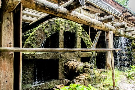 Water mill water wooden mill photo