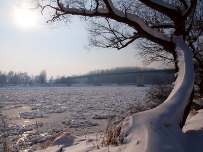 River landscape bridge