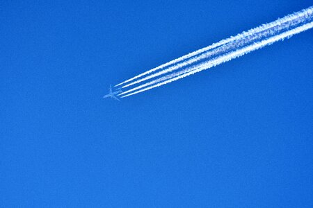 Flying flight blue photo