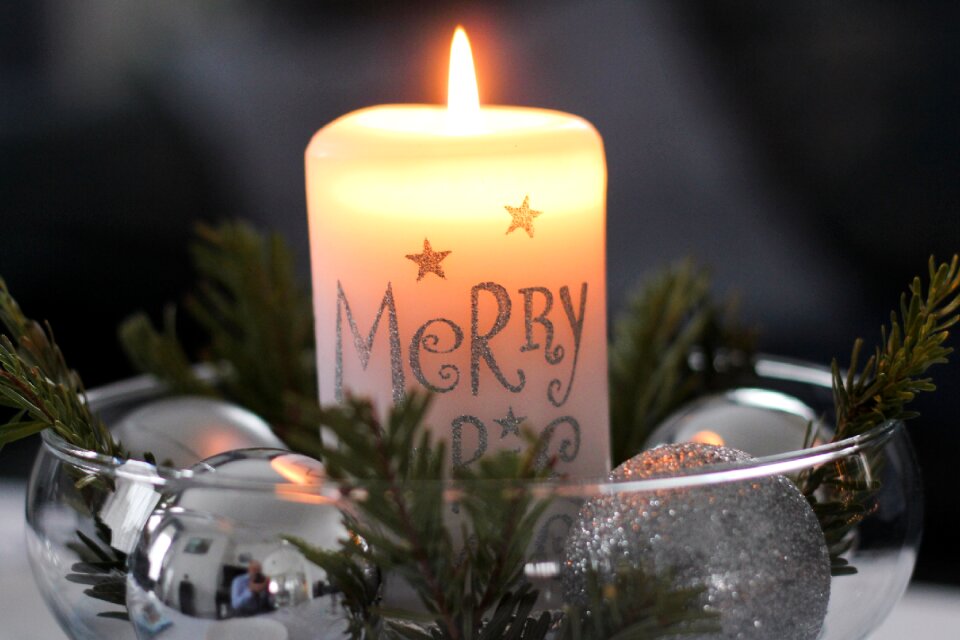 Light holidays fire