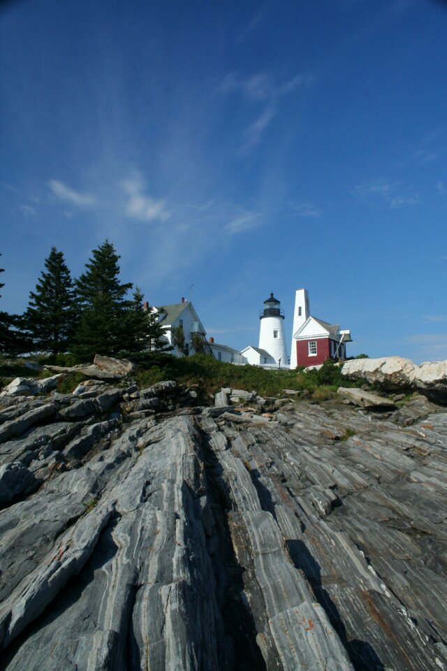 Seacoast rock tourism photo