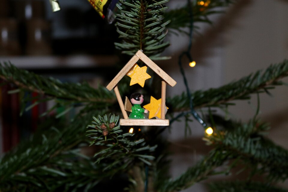 Gold christmas time christmas tree