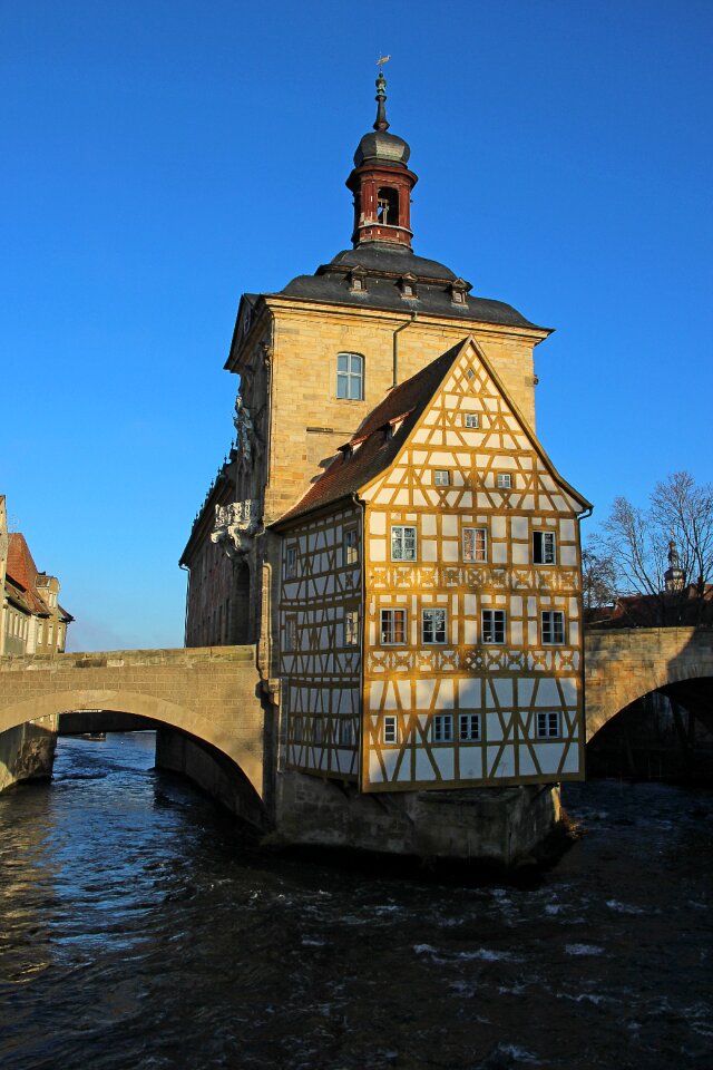 Fachwerkhaus bridge building