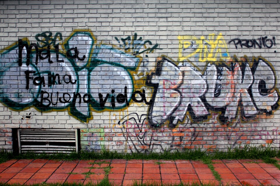 Modern wall grunge