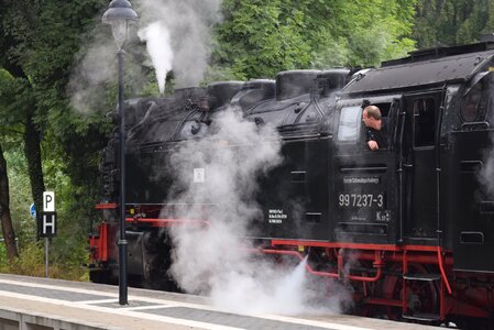 Railway historically loco photo