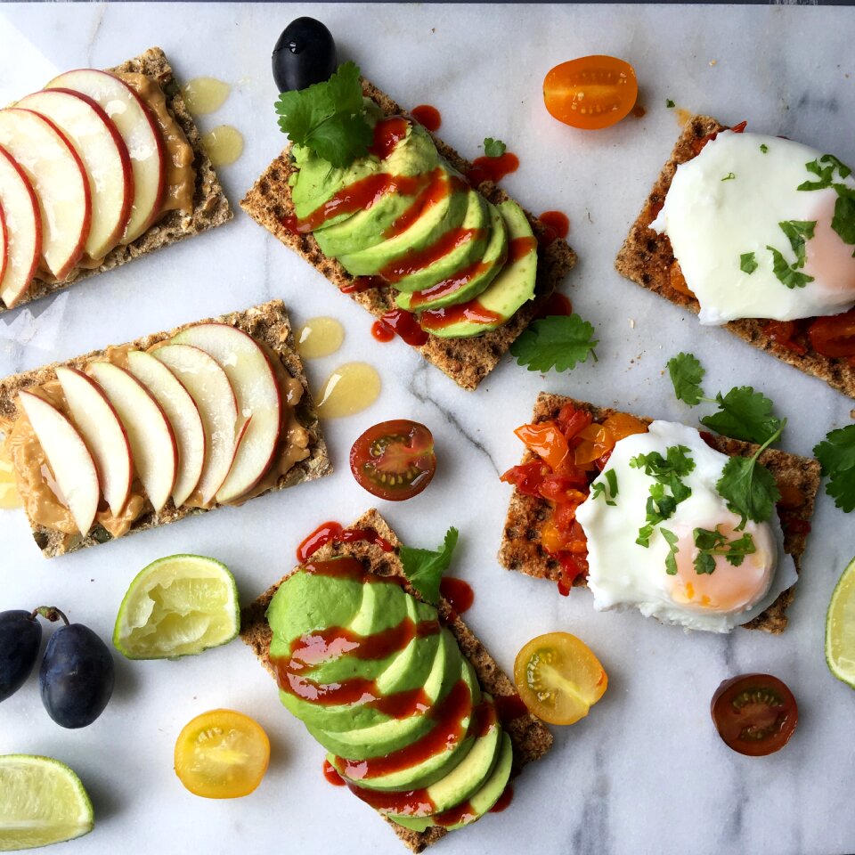 Healthy crunchy fresh