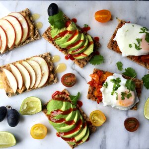 Healthy crunchy fresh