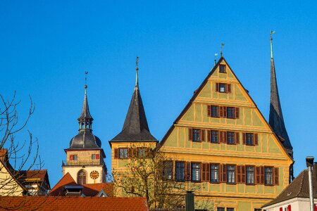 City view town hall towers