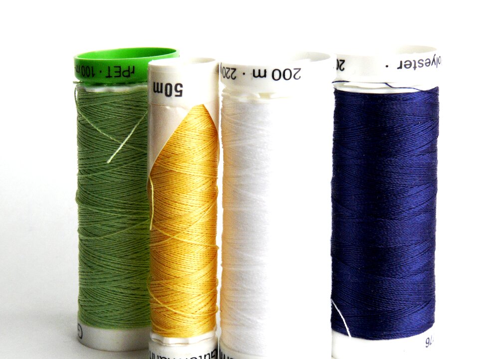 Sewing thread needle hand labor