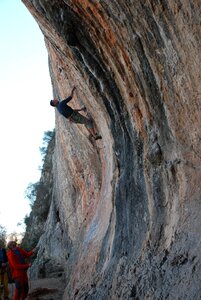 Sport mountaineering but photo