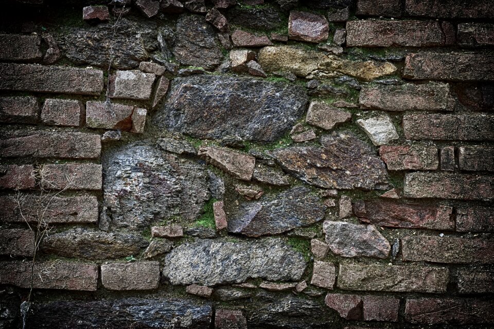 Background texture stone wall
