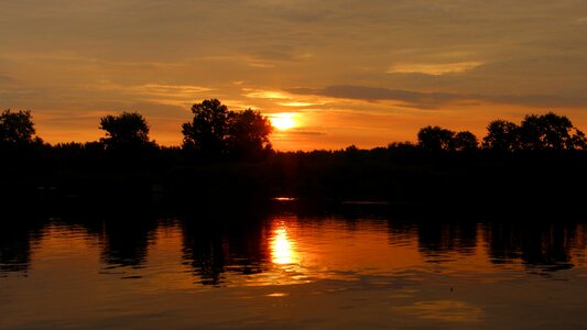 Sun abendstimmung evening sky photo