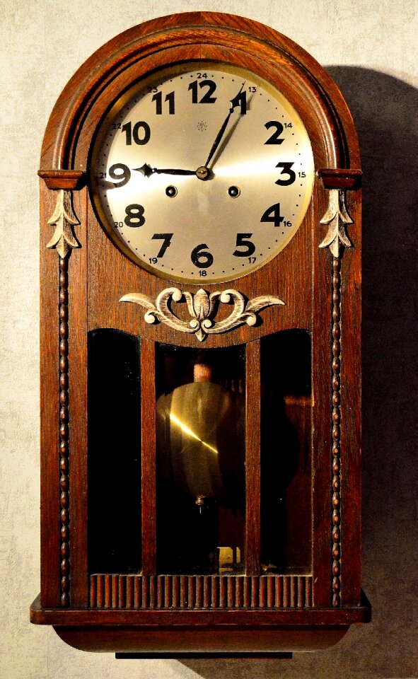 Clock face nostalgic old clock