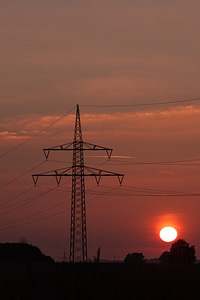 Current cable power line