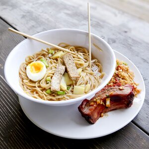 Dinner asian food