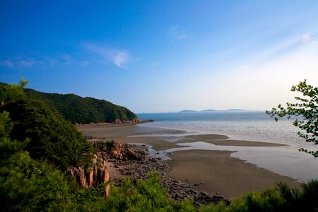 Coastal sky beach photo