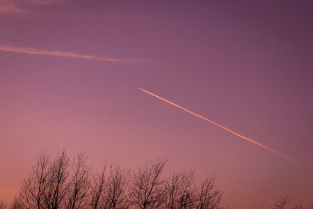 Sky west evening