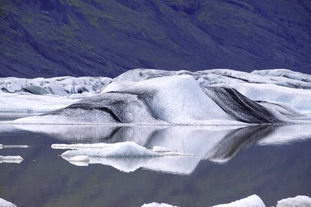 Ice cold landscape