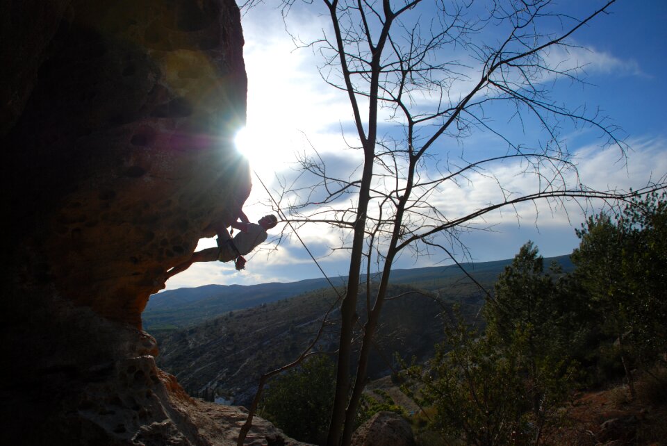 Sport mountaineering but