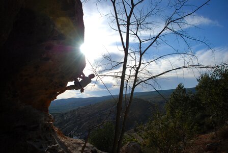 Sport mountaineering but