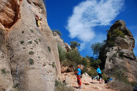 Sport mountaineering but photo